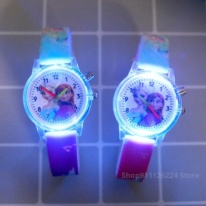 Disney Elsa/Spiderman Kids Watches