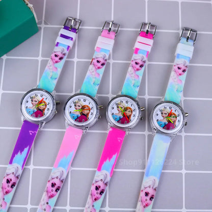 Disney Elsa/Spiderman Kids Watches